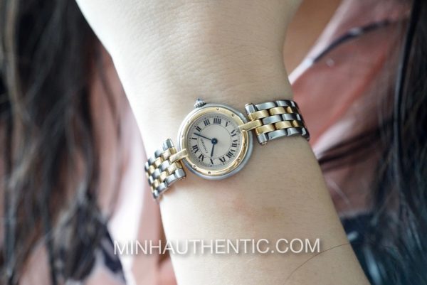 Cartier Panthere Vendome 2-row 18k Gold/Steel