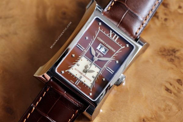 Cuervo y Sobrinos Esplendidos Dual Time 2451.1BN-LBK2