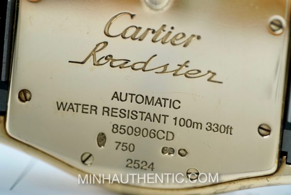 Cartier Roadster Automatic 18k Gold 2524