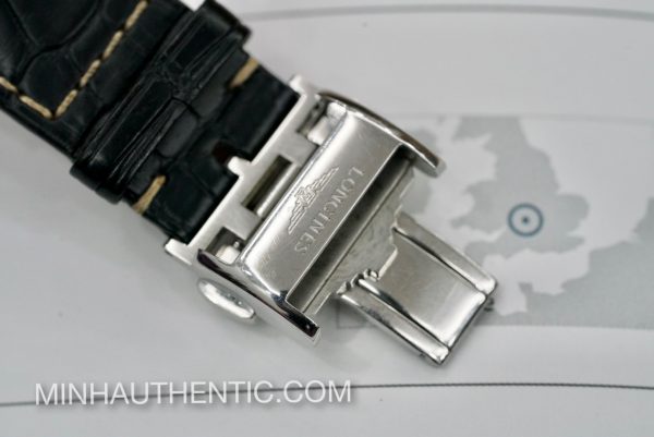 Longines Master 38.5mm Black L2.628.4.51.5 - Ảnh 7
