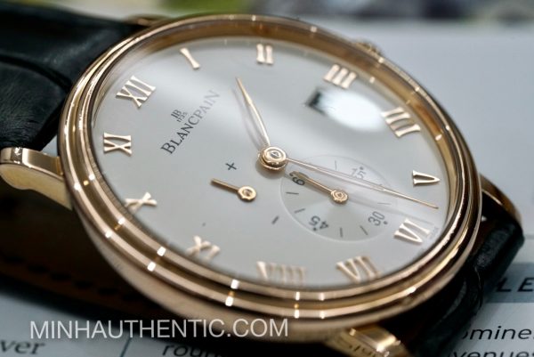 Blancpain Villeret Ultraplate 18k Rose Gold 6606-3642-55B - Ảnh 11