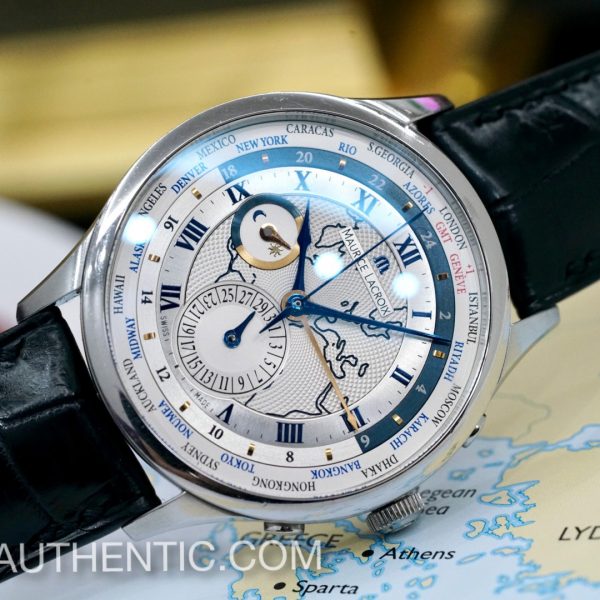 Maurice Lacroix Masterpiece Worldtimer MP6008-SS001-111