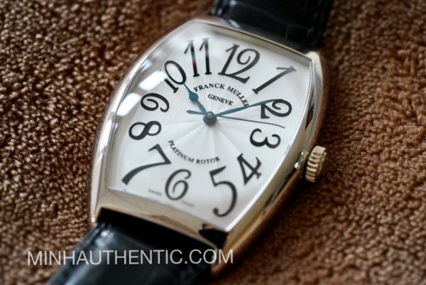 Franck Muller Cintree Curvex 18k White Gold 6850SC - Ảnh 13