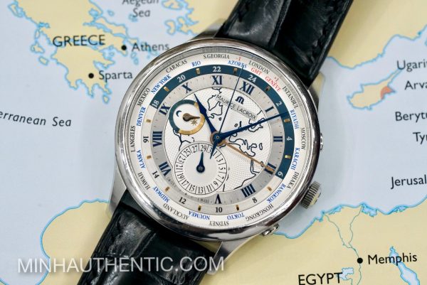 Maurice Lacroix Masterpiece Worldtimer MP6008-SS001-111 - Ảnh 2