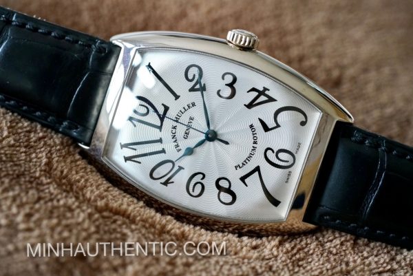 Franck Muller Cintree Curvex 18k White Gold 6850SC - Ảnh 12