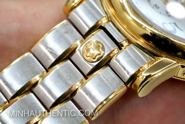 Montblanc Meisterstuck Power Reserve Steel/Gold Manual Winding 7003 - Ảnh 11