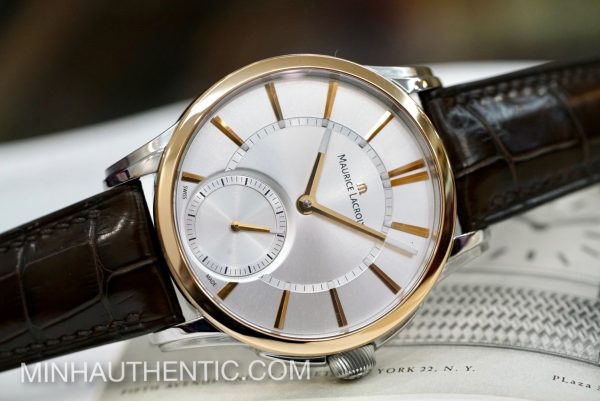Maurice Lacroix Pontos 18k Rose Gold/Steel Hand-Wound PT7558-PS101-130 - Ảnh 2