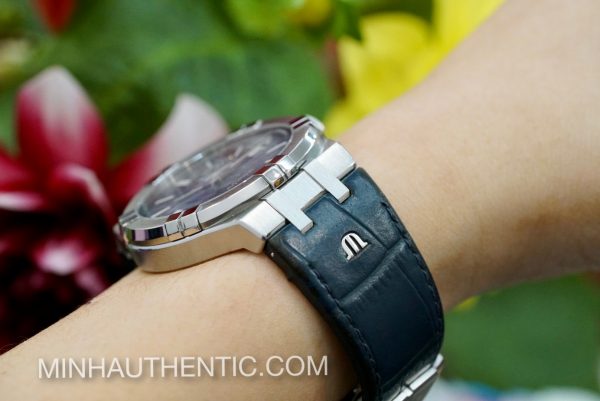Maurice Lacroix Aikon Automatic 42mm Blue AI6008-SS001-430-1 - Ảnh 14