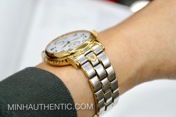 Montblanc Meisterstuck Power Reserve Steel/Gold Manual Winding 7003 - Ảnh 14