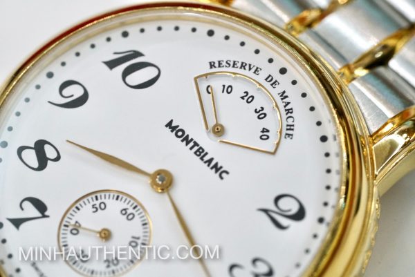 Montblanc Meisterstuck Power Reserve Steel/Gold Manual Winding 7003 - Ảnh 10