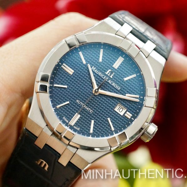 Maurice Lacroix Aikon Automatic 42mm Blue AI6008-SS001-430-1