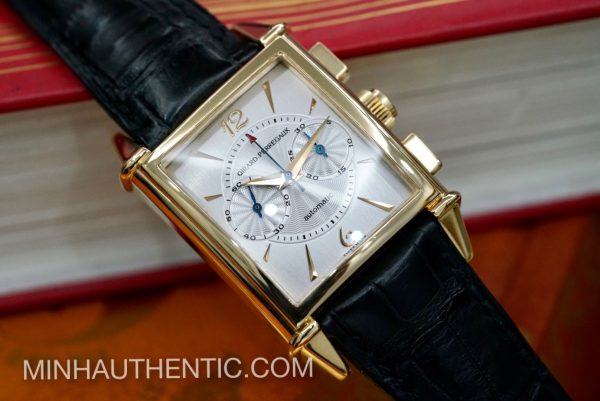Girard Perregaux Vintage 1945 Chronograph 18k Gold ref. 2599 - Ảnh 12