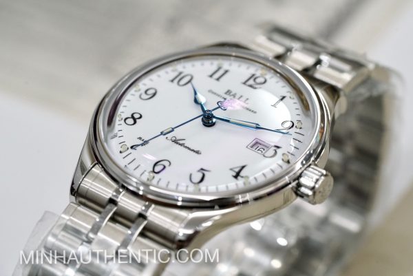 Ball Trainmaster Standard Time Limited Edition NM3288D-SJ-WH - Ảnh 2
