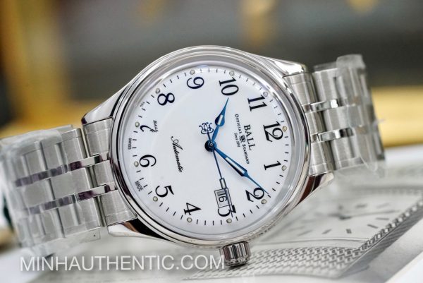 Ball Trainmaster Standard Time Limited Edition NM3288D-SJ-WH - Ảnh 12