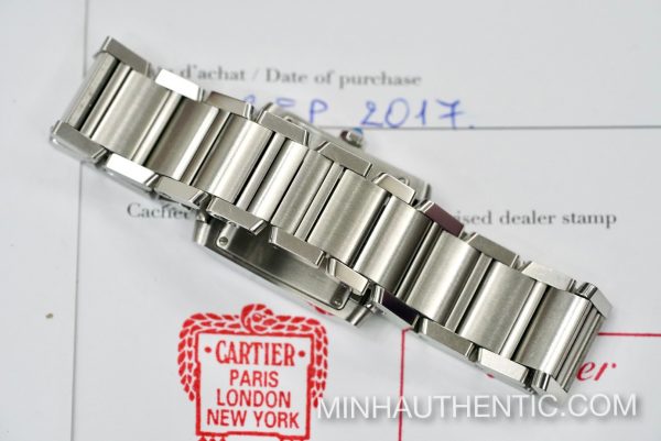 Cartier Tank Francaise Medium WSTA0005 (ref. 3751) - Ảnh 11