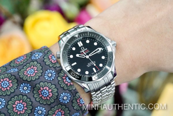 Omega Seamaster Diver 300m Co-Axial Chronometer 41mm Black 212.30.41.20.01.003 - Ảnh 17