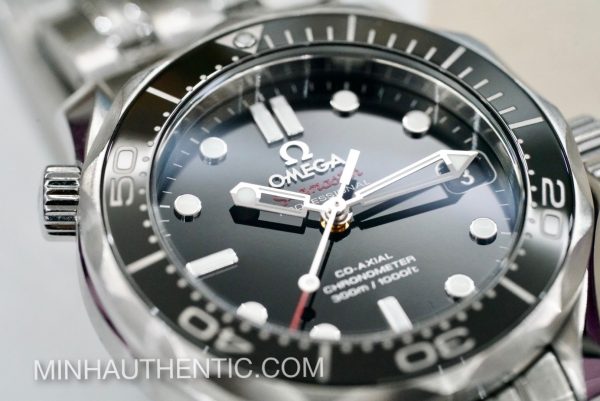 Omega Seamaster Diver 300m Co-Axial Chronometer 36.25mm Black 212.30.36.20.01.002 - Ảnh 9