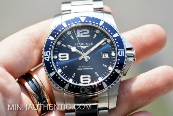 Longines Hydroconquest Automatic L3.642.4.96.6 Blue - Ảnh 3