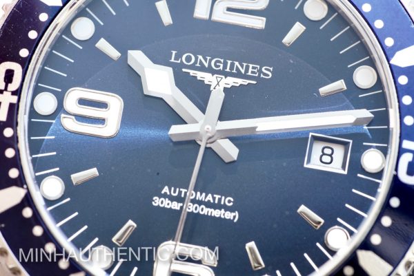 Longines Hydroconquest Automatic L3.642.4.96.6 Blue - Ảnh 9