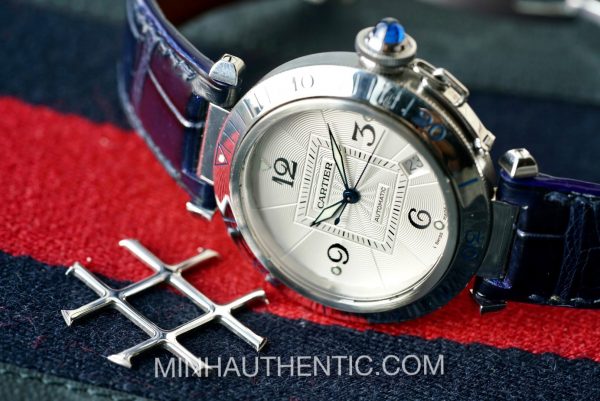 Cartier Pasha 38mm Grille 2379 - Ảnh 6