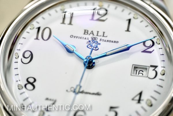 Ball Trainmaster Standard Time Limited Edition NM3288D-SJ-WH - Ảnh 3
