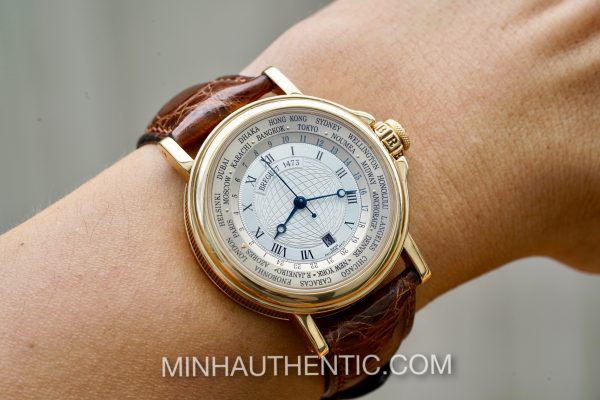 Breguet Marine Hora Mundi 18k Gold Automatic 3700BA/12/9V6 - Ảnh 2