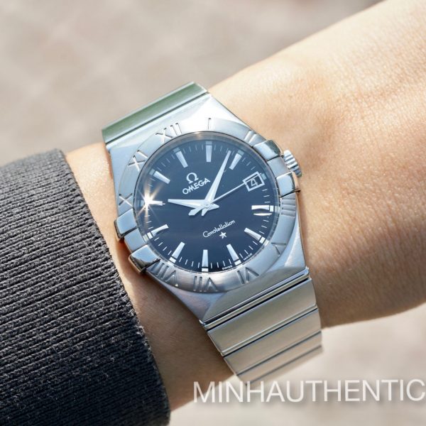 Omega Constellation Quartz 35mm Black 123.10.35.60.01.001