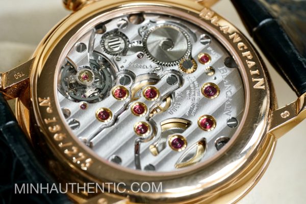 Blancpain Villeret 8 Days Manual Wind 18k Rose Gold Limited Edition 6613-3631-55B - Ảnh 2
