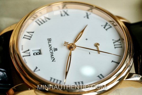 Blancpain Villeret 8 Days Manual Wind 18k Rose Gold Limited Edition 6613-3631-55B - Ảnh 6