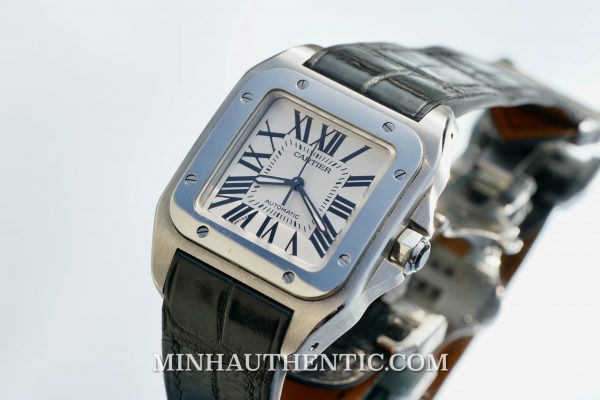 Cartier Santos 100 Medium W20106X8  ref. 2878 - Ảnh 7