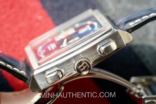 Tag Heuer Monaco Chronograph Blue Calibre 12 CAW2111.FC6183 - Ảnh 10
