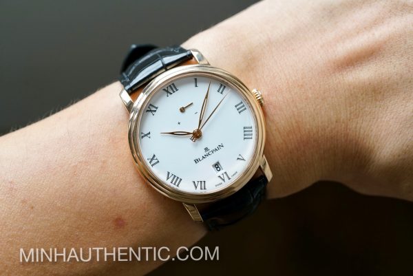 Blancpain Villeret 8 Days Manual Wind 18k Rose Gold Limited Edition 6613-3631-55B - Ảnh 19