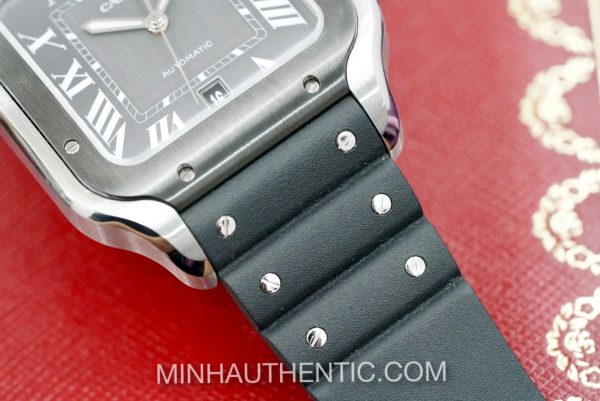 Cartier Santos Large ADLC/Steel WSSA0037 - Ảnh 17