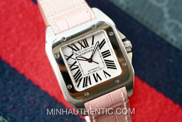 Cartier Santos 100 Medium W20106X8  ref. 2878 - Ảnh 4