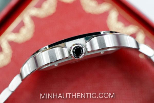 Cartier Santos Large ADLC/Steel WSSA0037 - Ảnh 4