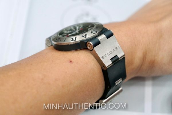 Bvlgari Diagono Titanium Automatic TI 38 TA - Ảnh 5