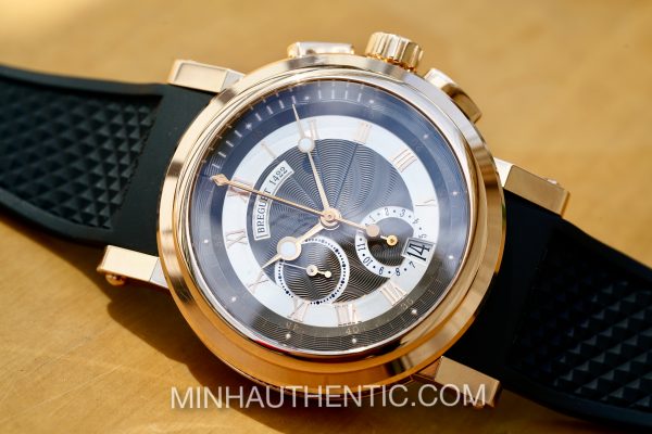 Breguet Marine Chronograph 18k Rose Gold 5827BR/Z2/5ZU - Ảnh 12