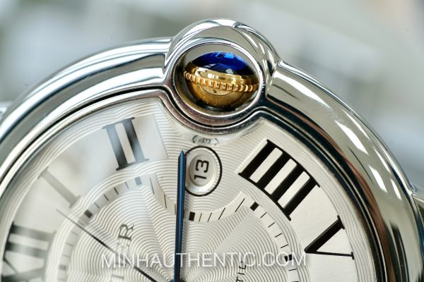 Cartier Ballon Bleu Automatic 18k Gold/Steel W2BB0031 - Ảnh 6
