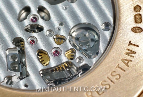 Cartier Calibre Central Chronograph 18k Rose Gold W7100004 - Ảnh 10