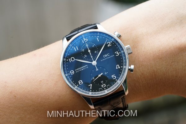 IWC Portugieser Chronograph Black IW371447 - Ảnh 8