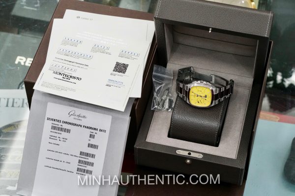 Glashutte Original Seventies Chronograph Panorama Date Limited Edition 1-37-02-07-02-70 - Ảnh 4