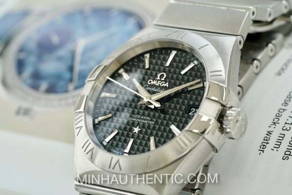 Omega Constellation Co-Axial Chronometer 38mm Black 123.10.38.21.01.002 - Ảnh 13