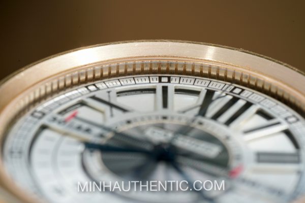Cartier Calibre Central Chronograph 18k Rose Gold W7100004 - Ảnh 13
