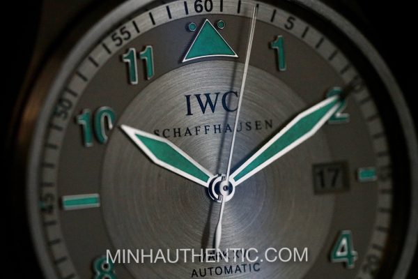 IWC Pilot Mark XVI Spitfire dây da IW3255-02 Lume