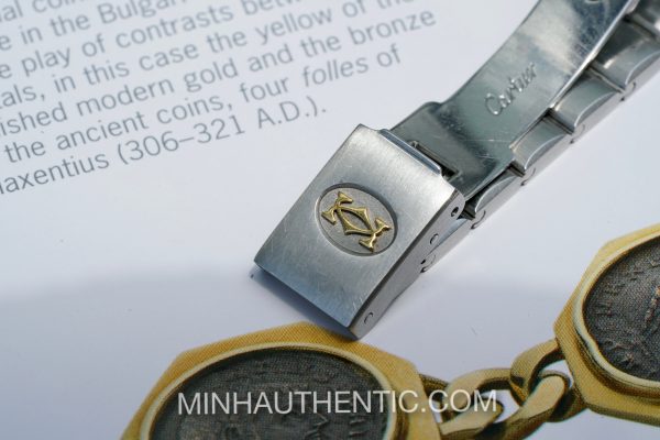 Cartier Santos Carrée Automatic 18k Gold/Steel - Ảnh 7