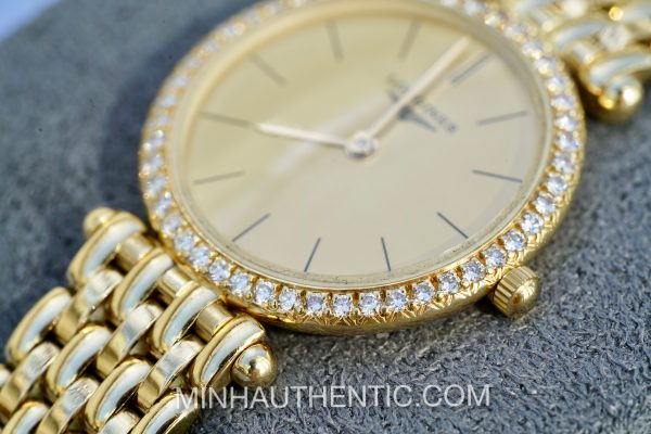 Longines La Grande Classique 18k Gold Diamond L4.191.7 - Ảnh 4