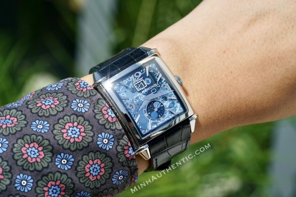 Girard Perregaux Vintage 1945 XXL Large Date Moonphase Blue Sapphire 25882-11-421-BB4A - Ảnh 20