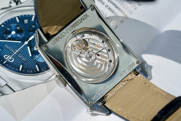 Girard Perregaux Vintage 1945 XXL Large Date Moonphase Blue Sapphire 25882-11-421-BB4A - Ảnh 9