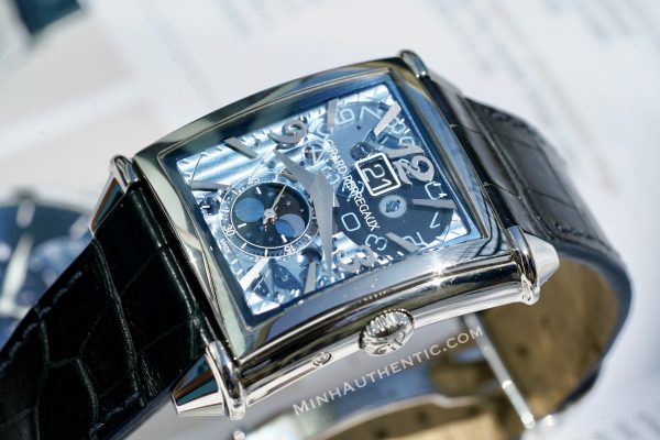 Girard Perregaux Vintage 1945 XXL Large Date Moonphase Blue Sapphire 25882-11-421-BB4A - Ảnh 12