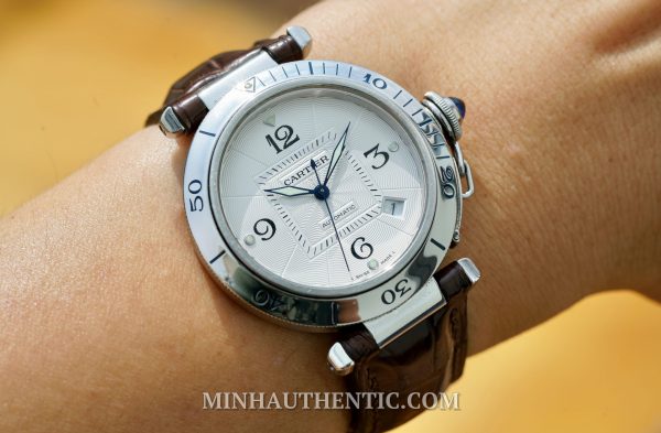 Cartier Pasha Automatic 2378 Steel - Ảnh 10